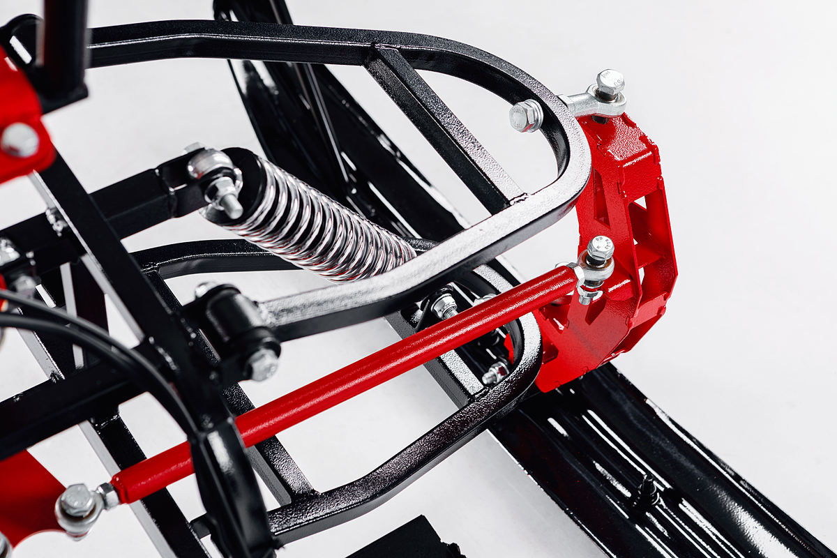 Лыжный модуль IKUDZO TERRAIN с подогревом ручек металлические лыжи в Омске