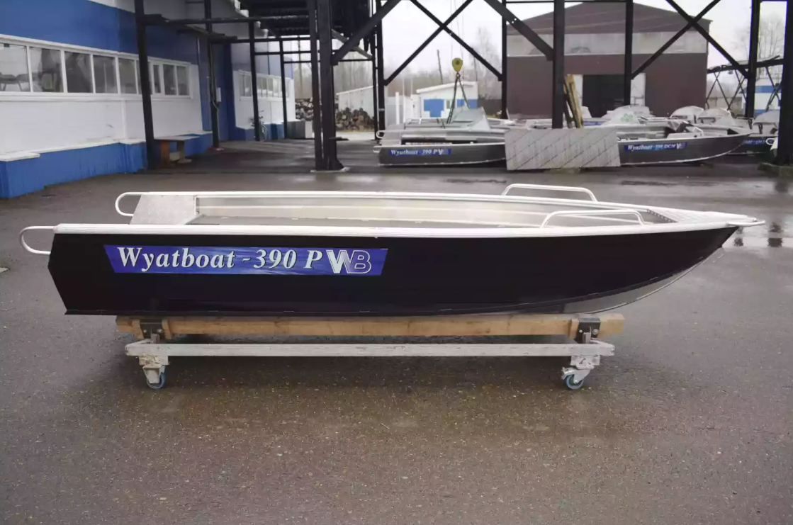 Алюминиевая лодка Wyatboat-390РМ в Омске