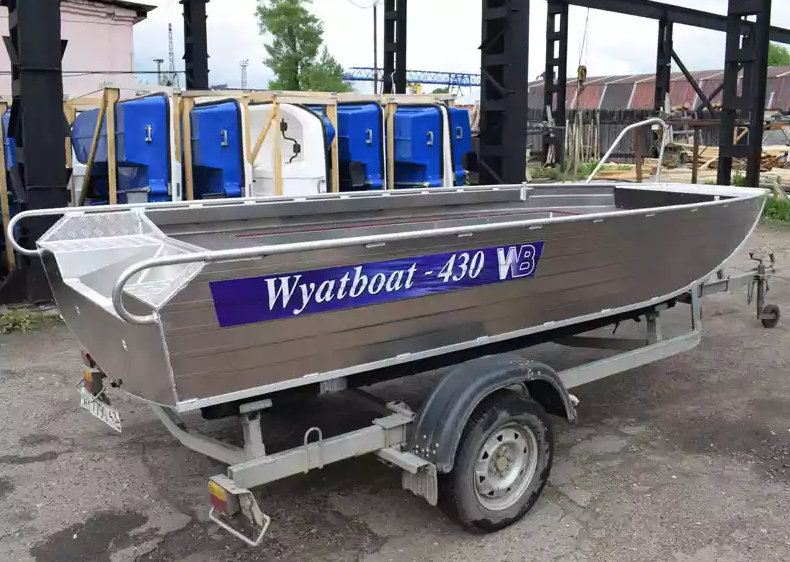 Алюминиевая лодка  Wyatboat-430 Master в Омске