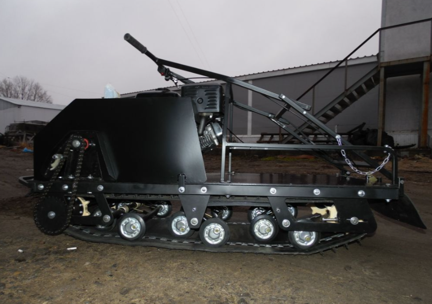 Мотобуксировщик AhtaR Зима 9 л/с с вариатором в Омске