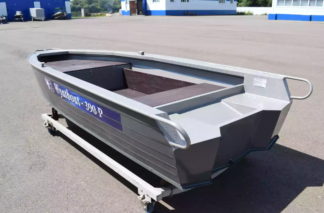 Алюминиевая лодка Wyatboat-390Р Fish в Омске