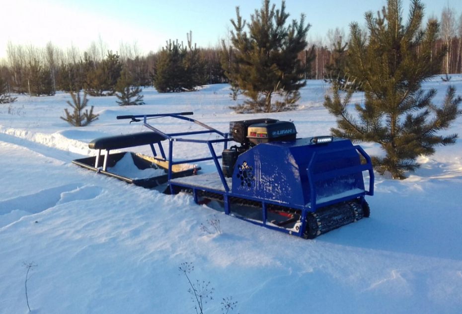 Мотобуксировщик Альбатрос-XLV 9 мини, тележки, 1250 мм в Омске