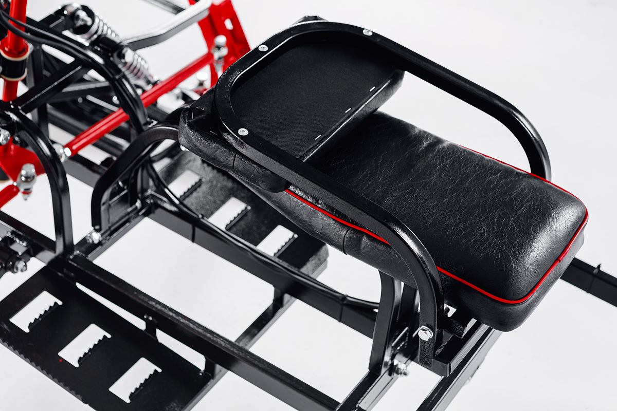 Лыжный модуль IKUDZO TERRAIN с подогревом ручек металлические лыжи в Омске