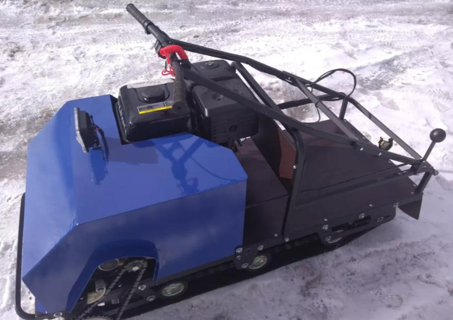 Мотобуксировщик AhtaR ЗИМА с реверсом (задний ход) в Омске