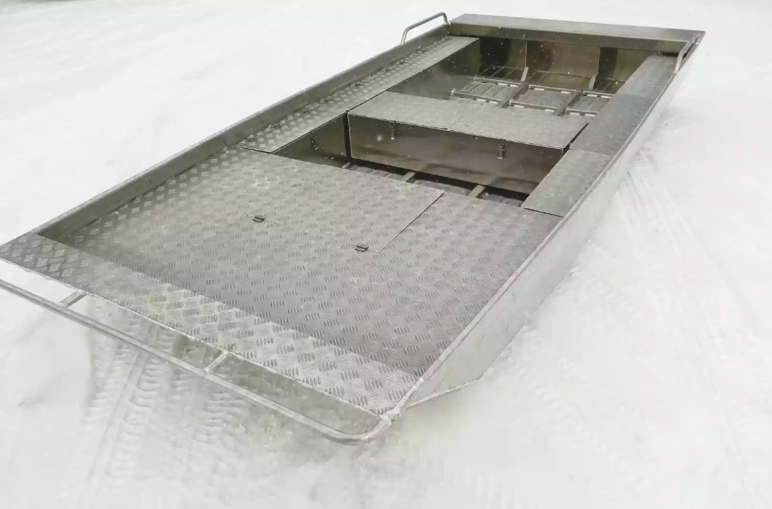 Алюминиевая лодка Wyatboat-390 Jonboat в Омске