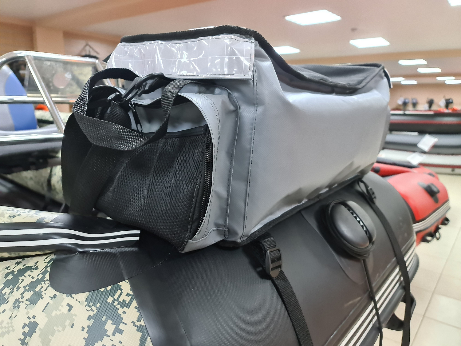 СУМКА ЛЮКС НА БАЛЛОН ДЛЯ ЛОДОК ПВХ 50Х25Х25 СМ в Омске