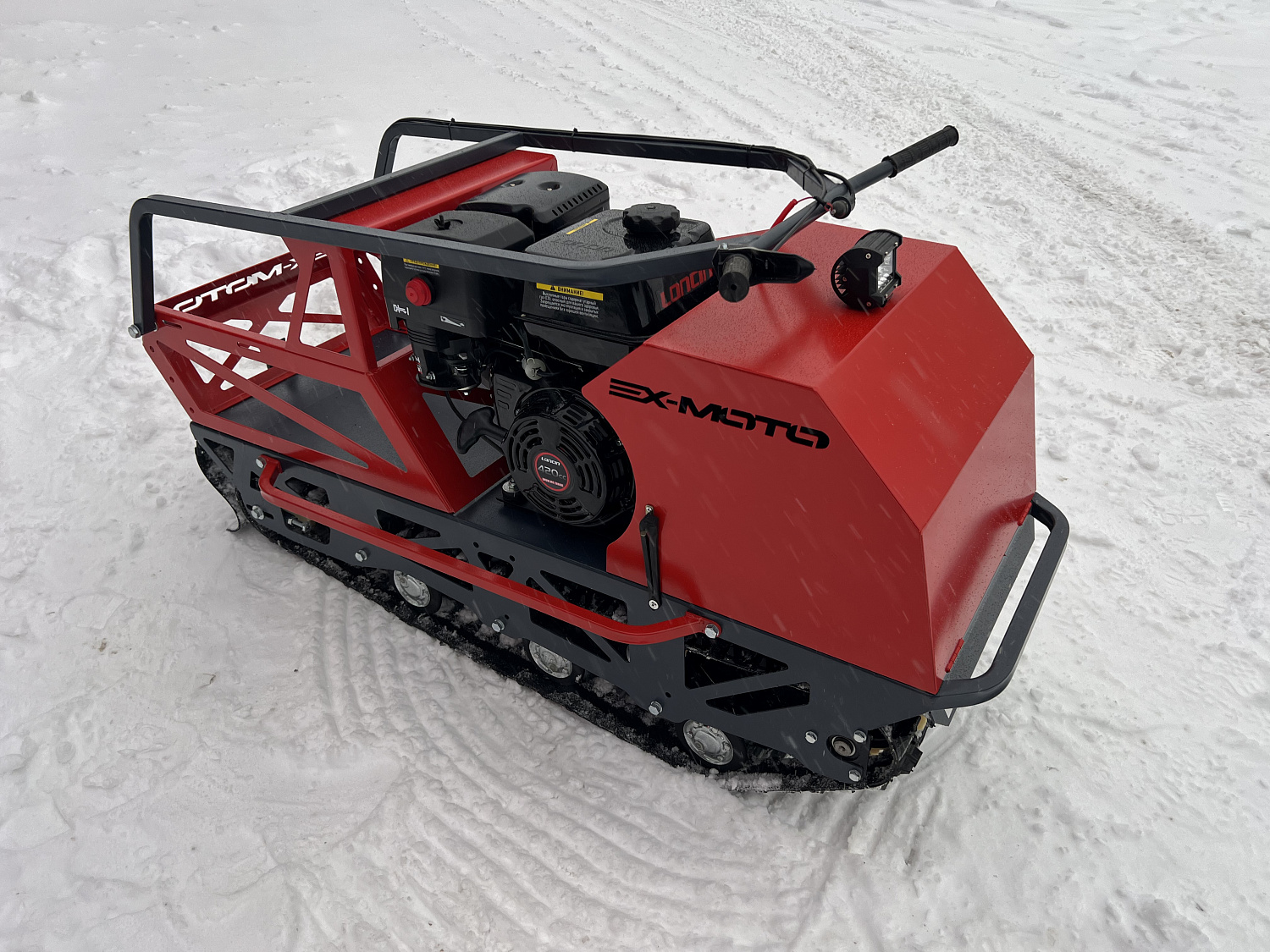 Мотобуксировщик EX-MOTO SNOWDOG S500 15л.с в Омске