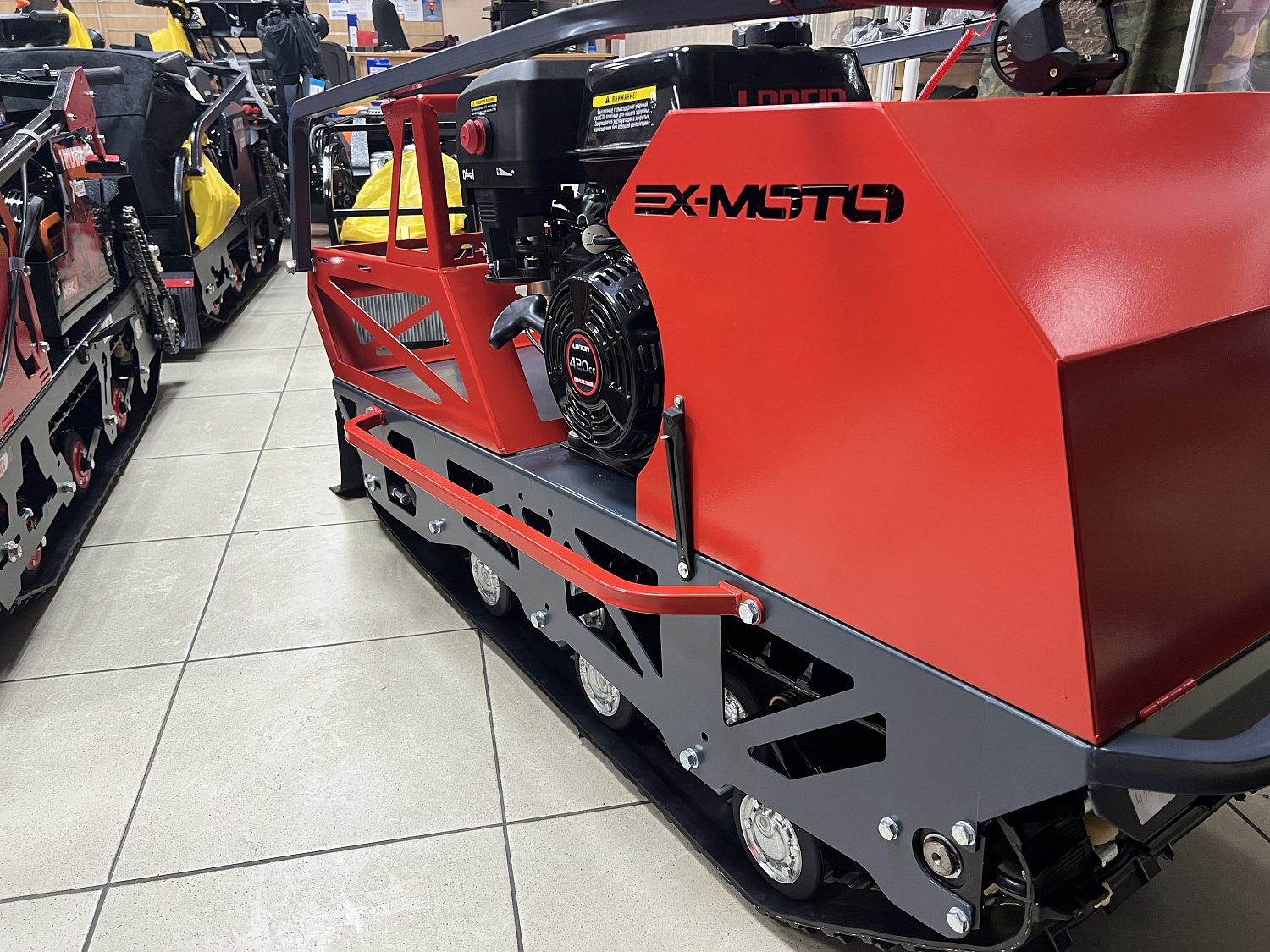 Мотобуксировщик EX-MOTO SNOWDOG S500 15л.с в Омске