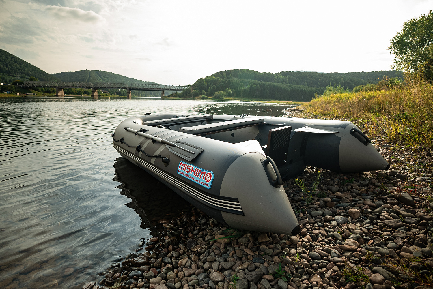 Лодка MISHIMO RIVER JET 390 под водомет в Омске