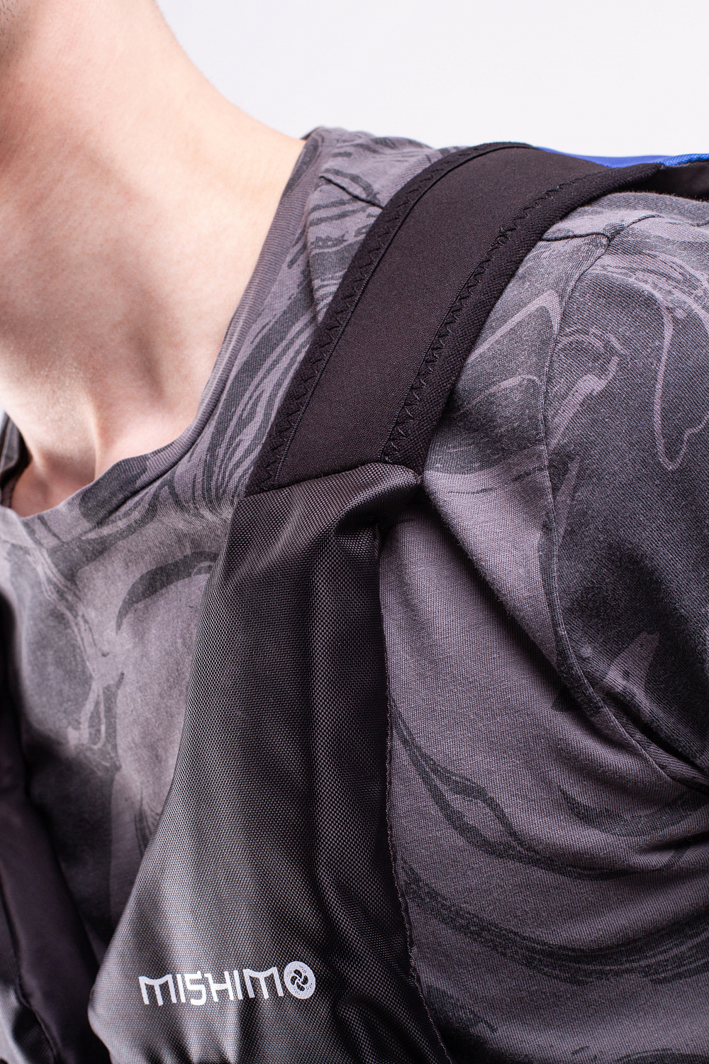 Жилет спасательный MISHIMO PRO Премиум качества Черно-синий в Омске