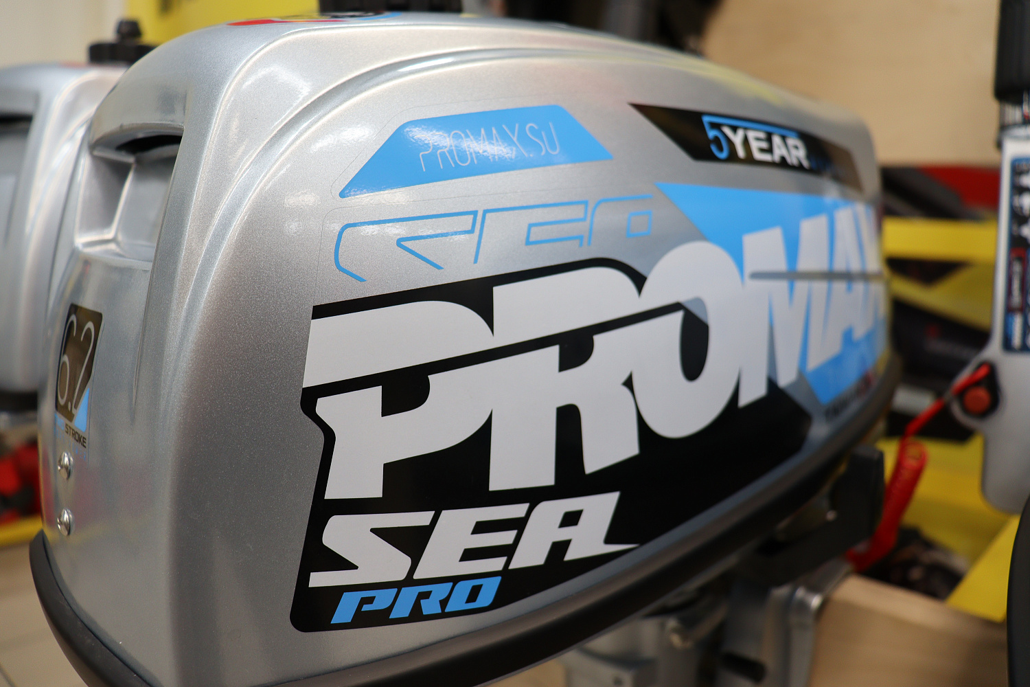 Лодочный мотор PROMAX SP6.2FHS (внешний бак 12 л) в Омске