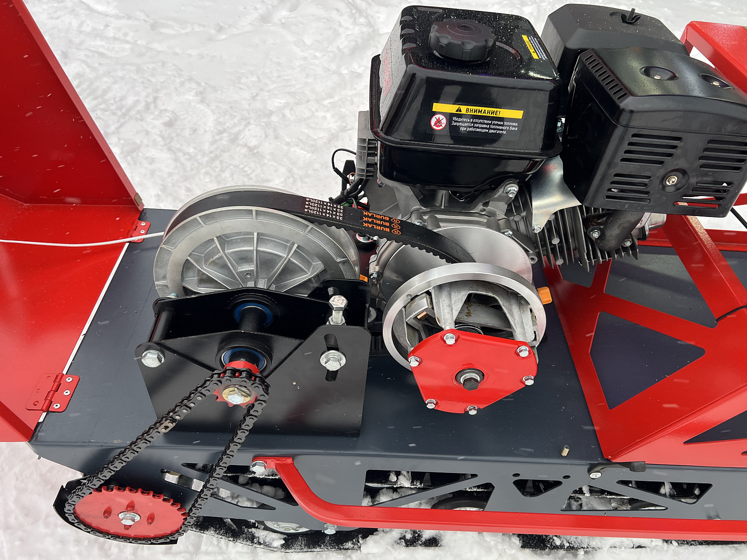 Мотобуксировщик EX-MOTO SNOWDOG S500 15л.с в Омске