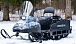 Миниснегоход Бурлак Егерь Экспедитор 15 л.с. , реверс, тормоз, капот белый в Омске