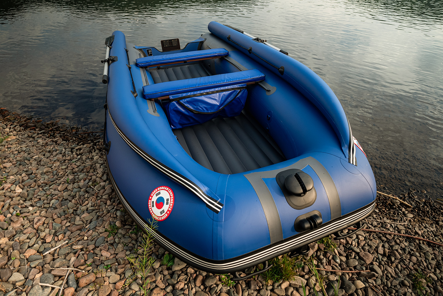 Лодка MISHIMO RIVER FJET PRO 400 под водомет в Омске