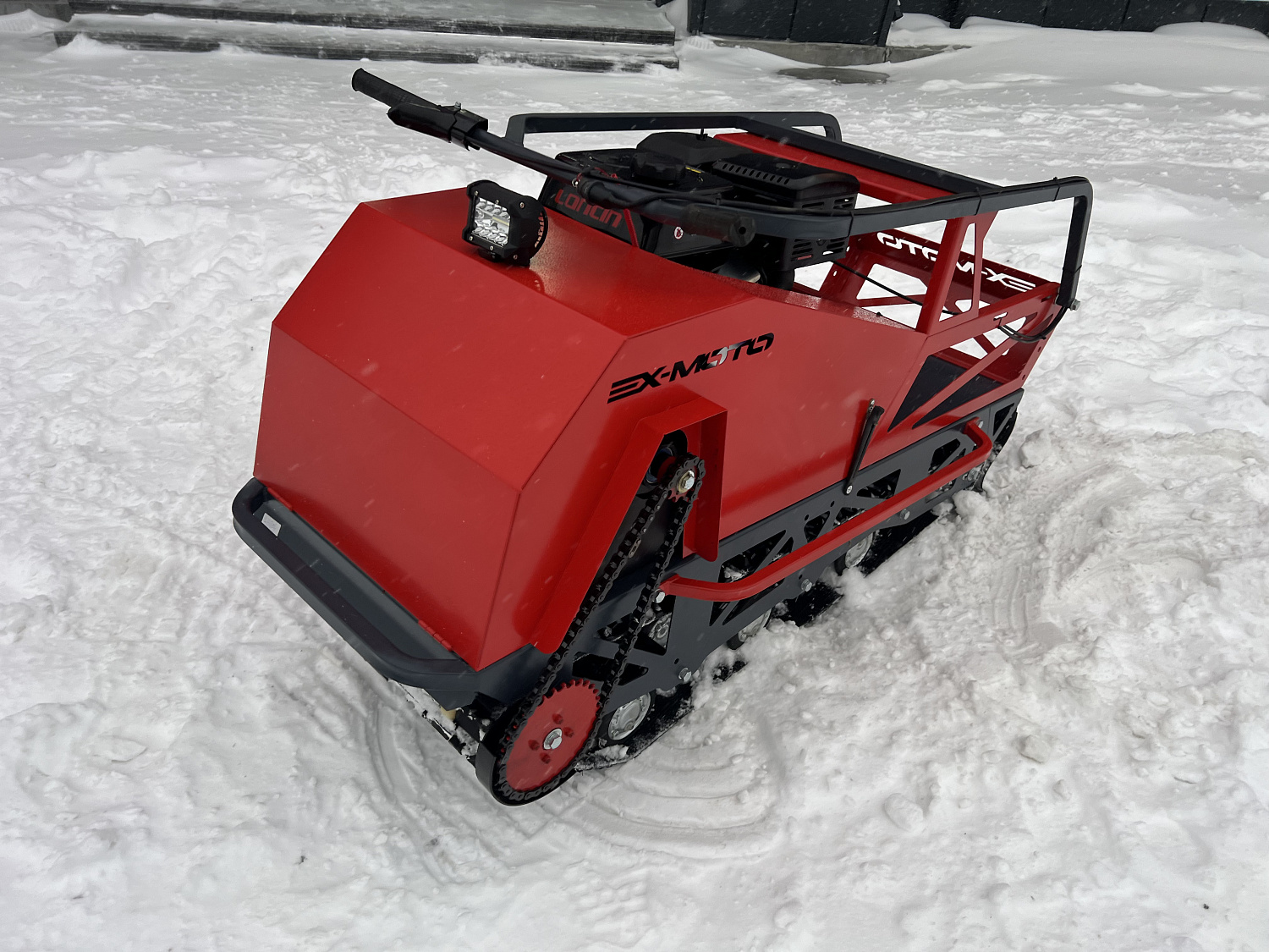 Мотобуксировщик EX-MOTO SNOWDOG S500 15л.с в Омске