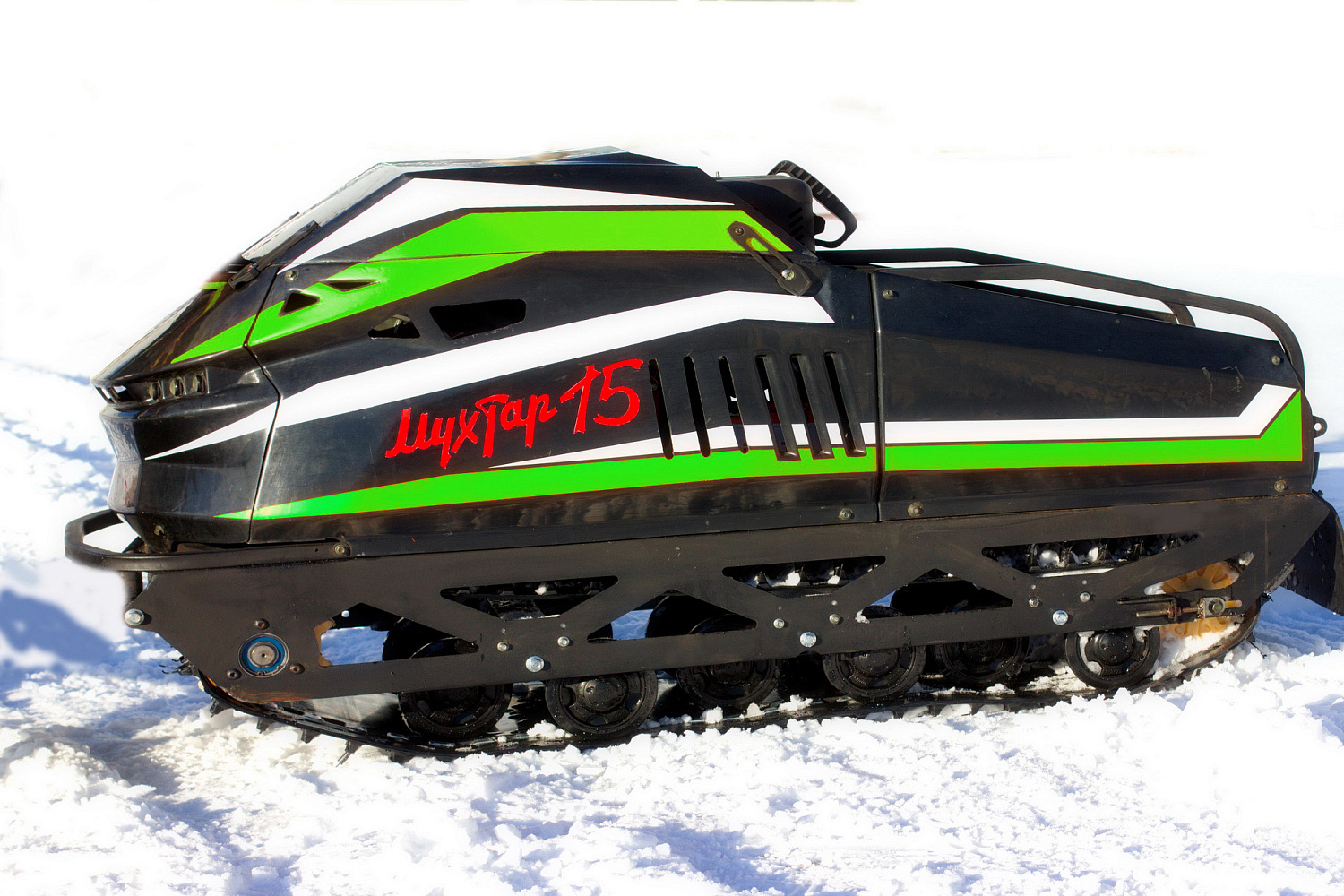 Мотобуксировщик IRBIS Мухтар 15 с лыжным модулем в комплекте в Омске