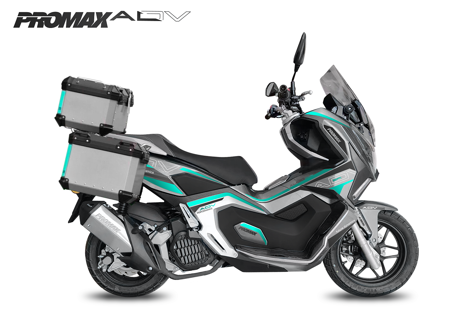 МаксиСкутер PROMAX ADV-Extra 250(49) (EFI, ABS, BOX, AUDIO) в Омске