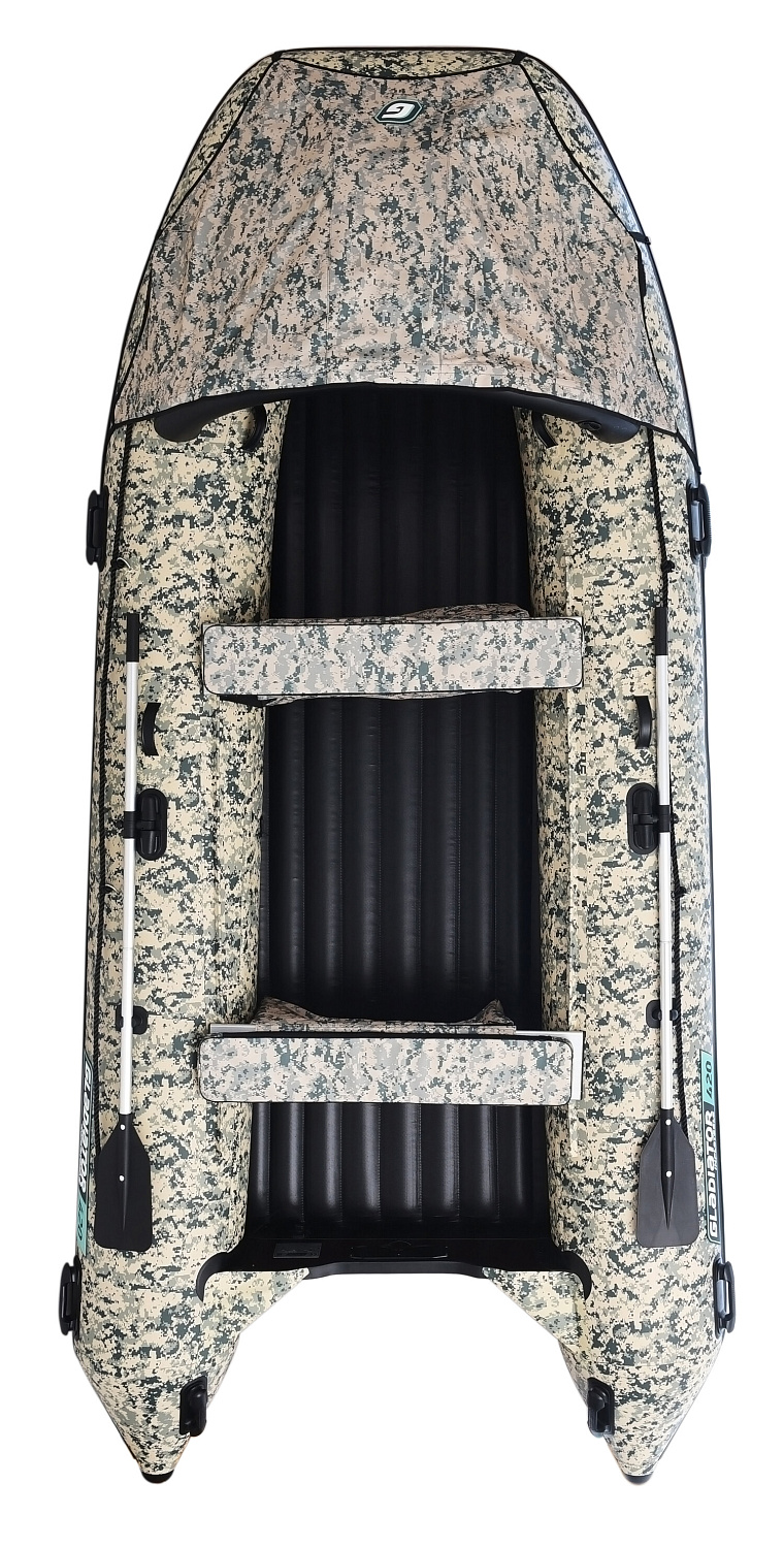 НАДУВНАЯ ЛОДКА GLADIATOR E420PRO в Омске